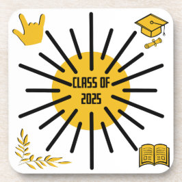 Klasse 2025 - Sunshine Getränkeuntersetzer