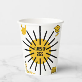 Klasse 2025 - Sunshine Pappbecher