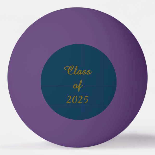 Klasse 2025 tischtennisball (Vorderseite)