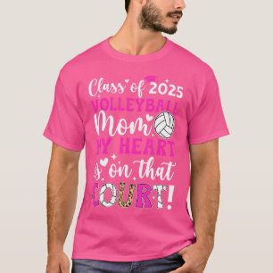 Klasse 2025 Volleyball Senior Mama Volleyball Sen T-Shirt