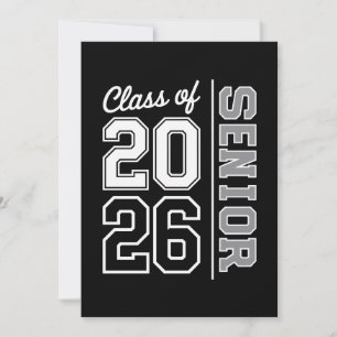 Klasse 2026 Abitur 26 Absolvent Ankündigung