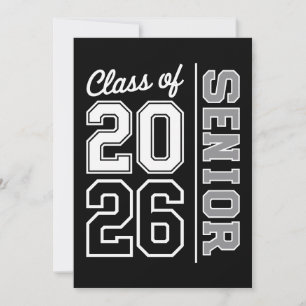 Klasse 2026 Abitur 26 Absolvent Einladung