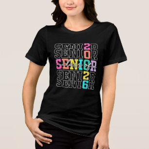 Klasse 2026 Abiturient 2026 Abschlussjahrgang 2026 Tri-Blend Shirt