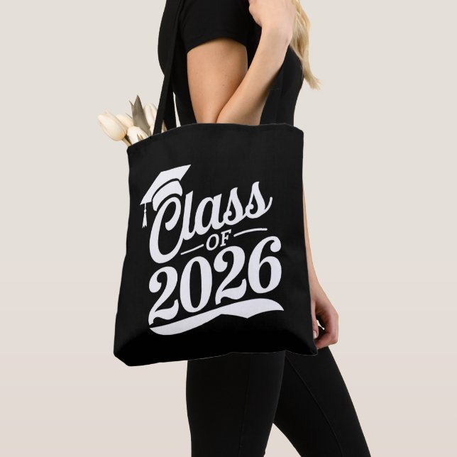 Klasse 2026 Abschluss für den Abschluss eines Schu Tasche (Von Nahem)