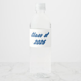 Klasse 2026 blaue Typografie Abschluss