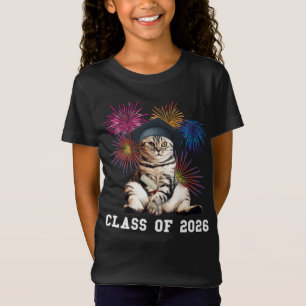 Klasse 2026 Katzenliebhaber T-Shirt