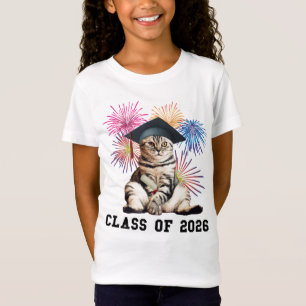Klasse 2026 Katzenliebhaber T-Shirt