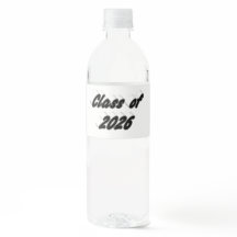 Klasse 2026 schwarze Typografie Abschluss