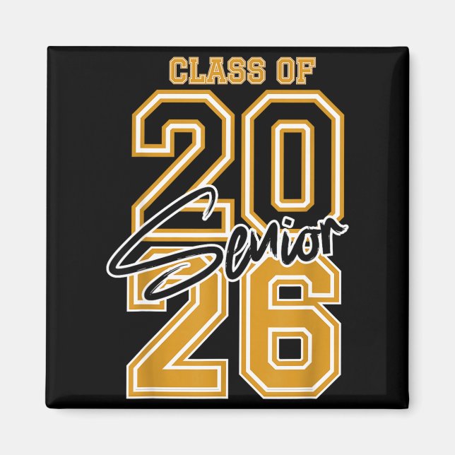 Klasse 2026 Senior - Abschluss 2026  Magnet (Vorne)