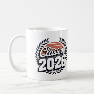 Klasse 2026 Senior Rückkehr zur Schule Kaffeetasse