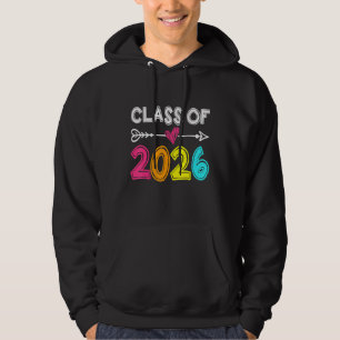 Klasse 2026 Vorjahr 2026 wächst mit mir Grad Hoodie
