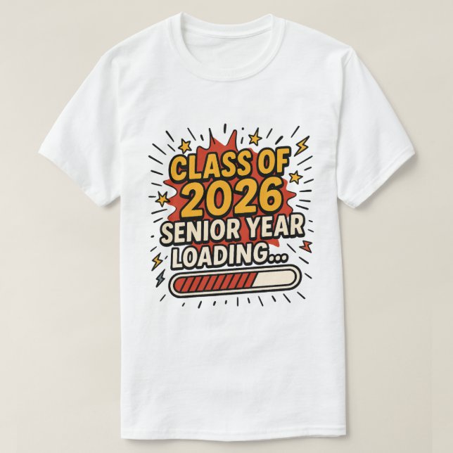 Klasse 2026 Vorjahresplanung T-Shirt (Design vorne)