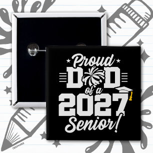 Klasse 2027 Abiturienten Abschluss Sprüche Stolz P Button