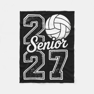 Klasse 2027 Volleyball Senior 2027 Design Fleecedecke