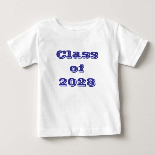Klasse 2028 baby t-shirt (Vorderseite)