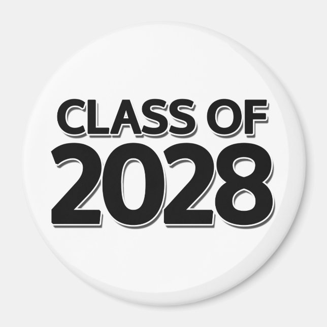 Klasse 2028 magnet (Vorne)