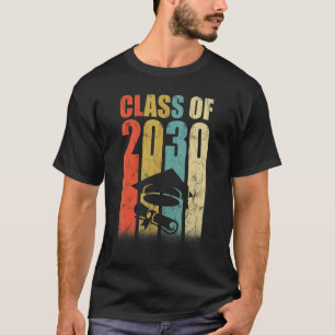 Klasse 2030 Retro-Kleidung für den Schulabschluss  T-Shirt