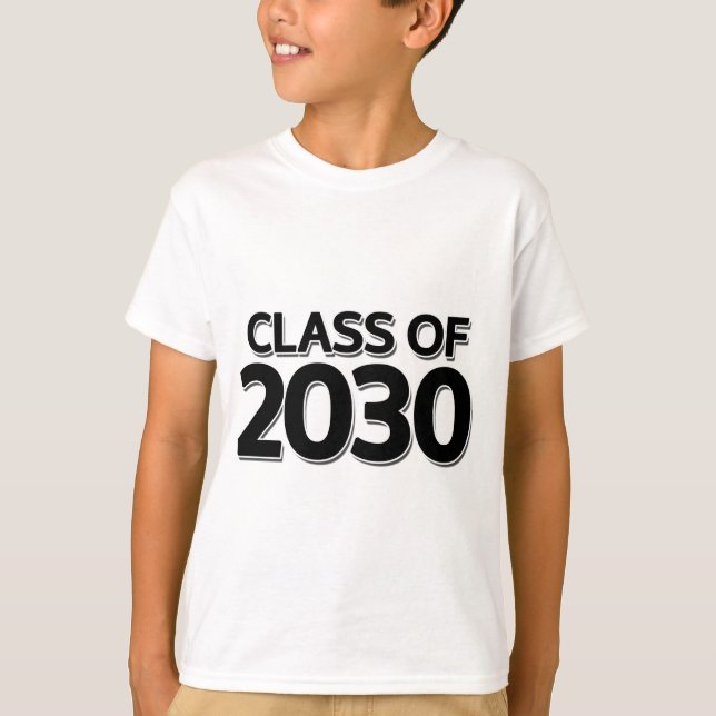 Klasse 2030 T-Shirt (Vorderseite)
