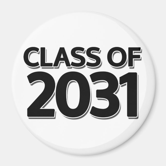 Klasse 2031 magnet (Vorne)