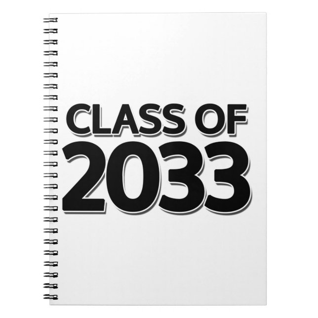 Klasse 2033 notizblock (Vorderseite)