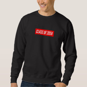 Klasse 2034 Abitur 2034 Sweatshirt