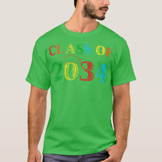 Klasse 2034 mit Abschluss IV wachsen T-Shirt