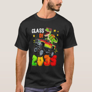Klasse 2035 Kindergarten wächst mit mir Dinosaurie T-Shirt