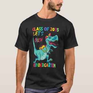 Klasse 2035 Lasst uns den Kindergartenjungen in de T-Shirt