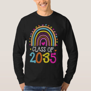 Klasse 2035 Rainbow Pre-K Kindergarten Graduation T-Shirt
