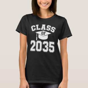 Klasse 2035 Rainbow Preschool Kindergarten Gradu T-Shirt