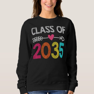 Klasse 2035 vor dem Abschluss der Vorschule für Ho Sweatshirt