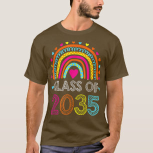 Klasse 2035 vor dem Abschluss der Vorschule für Ho T-Shirt