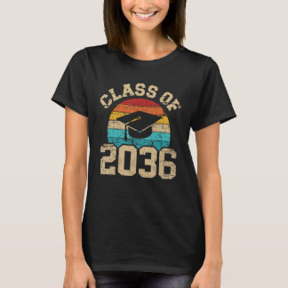 Klasse 2036 vor K wachsen mit meinem Abschluss Kin T-Shirt
