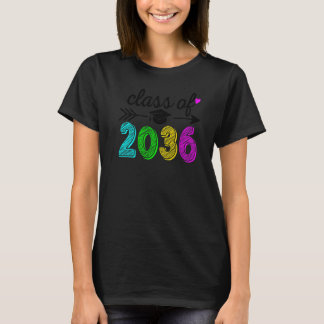 Klasse 2036 Wachse Mit Mir Erster Tag Im Kindergar T-Shirt