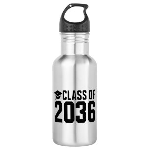 Klasse 2036 Wachse Mit Mir Zurück zur Schule Edelstahlflasche