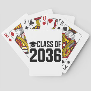 Klasse 2036 Wachse Mit Mir Zurück zur Schule Spielkarten