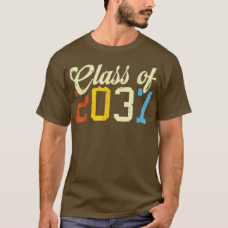 Klasse 2037 Retro PreK Kindergarten Vorschule St. T-Shirt