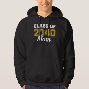 Klasse 2040 Mama Mutter Abschluss Graduate Vint Hoodie