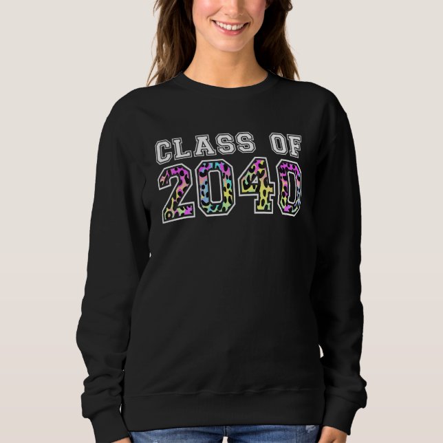 Klasse 2040 Wachse Mit Mir Vorschule Bis 12. Klass Sweatshirt (Vorderseite)