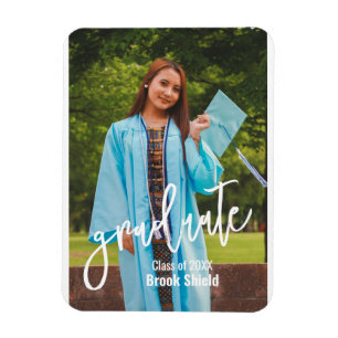 Klasse 20xx   FOTO PERSONALISIERTER ABSCHLUSS Magnet