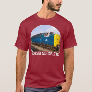 Klasse 55 Deltic Train Motor Locomotive British T-Shirt