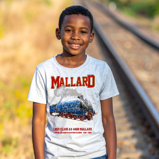 Klasse A4 Mallard - Weltweit schnellste Dampflokom T-Shirt