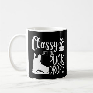 Klasse bis der Puck fällt Kaffeetasse