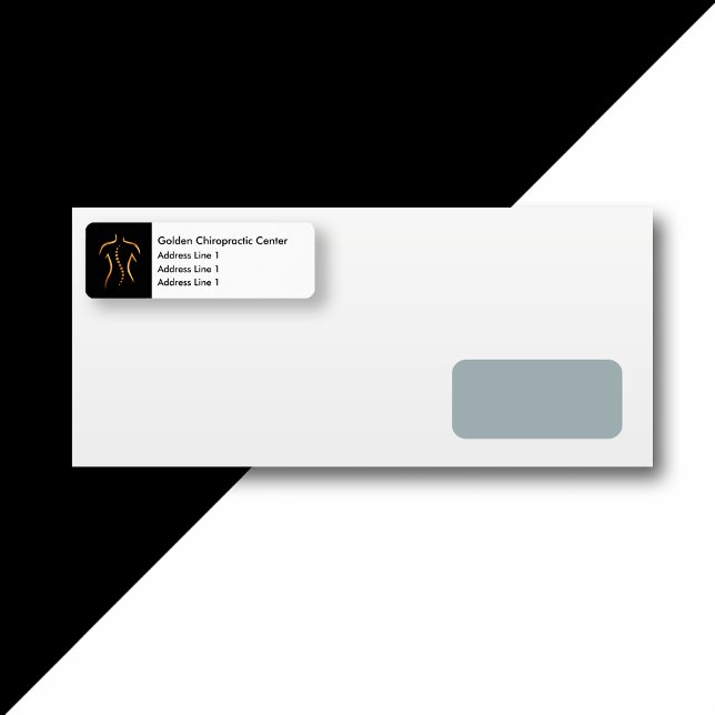 Klasse Chiropraktor Bulk Rücksendeadressen-Aufkleb (Von Creator hochgeladen)