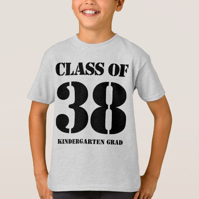 Klasse der aktuellen Kindergarten Grad T - Shirt (Vorderseite)