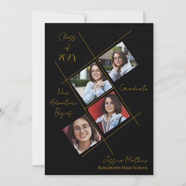 Klasse der Ankündigung von Multi-Foto-Abschlüssen  (Vorderseite)