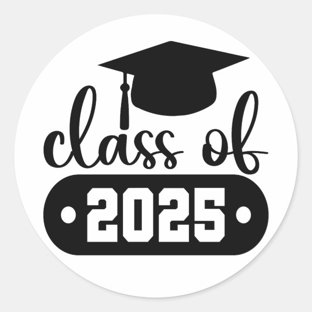 Klasse der Aufkleber 2025 (Vorderseite)