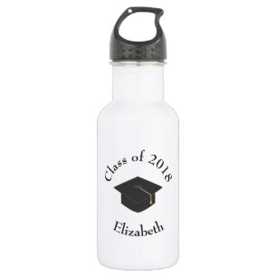 Klasse der Black Graduation Cap-Klasse von 20xx Cu Edelstahlflasche