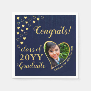 Klasse der Blue Graduation Party für das Graduate  Serviette