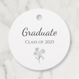 Klasse der einfachen botanischen Graduationspartei Geschenkanhänger